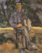 Paul Cezanne mannen vergadering Germany oil painting artist